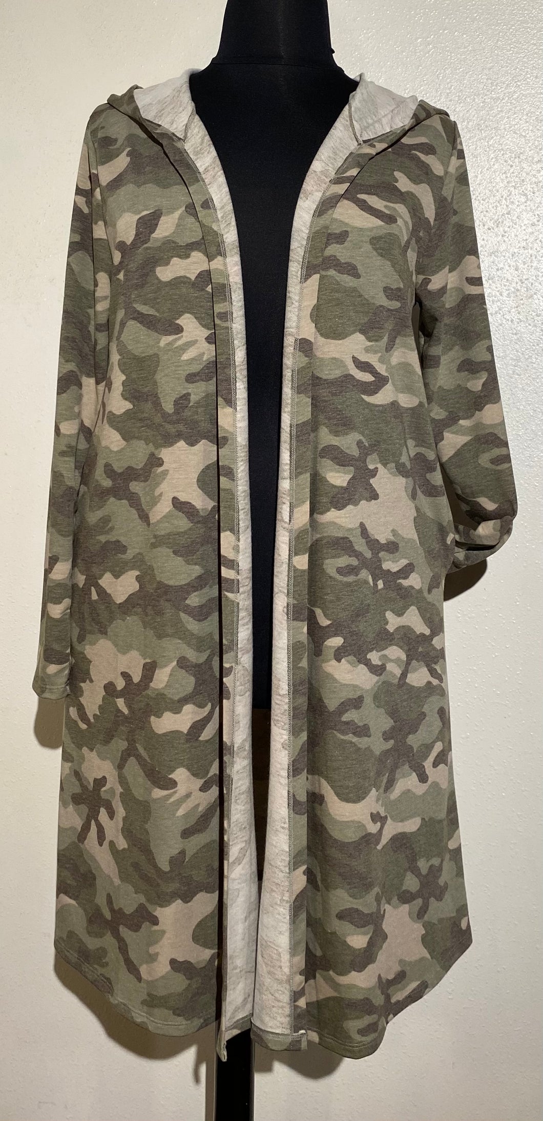 Camouflage Cardigan