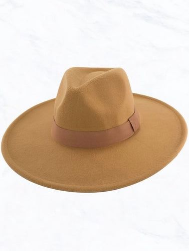 Wide Brim Fedora Hat